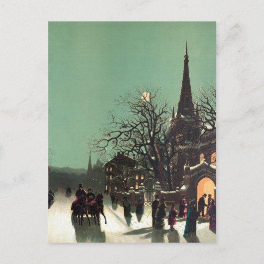 Cartes Pour Fêtes Annuelles Approche de la nouvelle année (Devant)