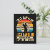 Cartes Pour Fêtes Annuelles Appuyez simplement dessus Appuyez simplement dessu (Debout devant)