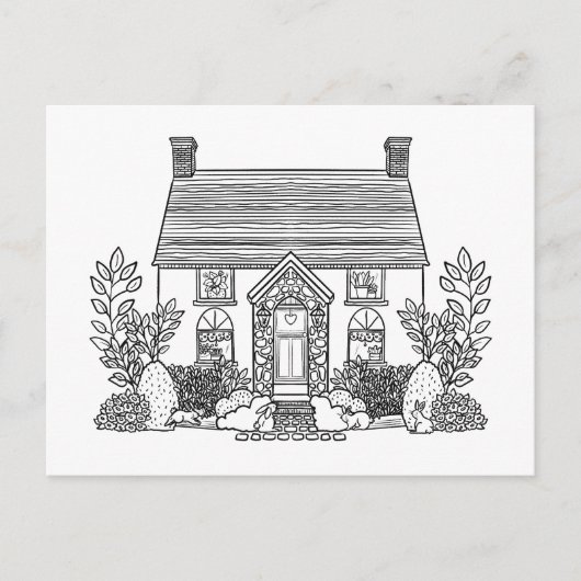 Cartes Pour Fêtes Annuelles Apr House (Devant)