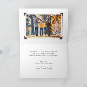 Cartes Pour Fêtes Annuelles Aquarelle Arbre de Noël Joyeux Noël Photo