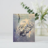 Cartes Pour Fêtes Annuelles Aquarelle de pluie (Debout devant)