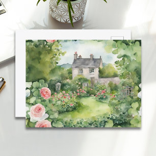 Cartes Pour Fêtes Annuelles Aquarelle esthétique Jour de la Saint Patrick irla