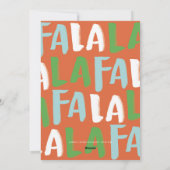 Cartes Pour Fêtes Annuelles Aquarelle Fa La Red Noël (Dos)