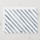 Cartes Pour Fêtes Annuelles Aquarelle Foliage de Noël Religieux (Dos)