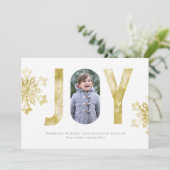 Cartes Pour Fêtes Annuelles Aquarelle joyeuse (Debout devant)