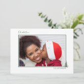 Cartes Pour Fêtes Annuelles Aquarelle mignonne Arbres de Noël À feuillage pers (Debout devant)