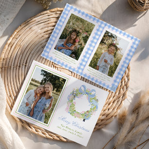 Cartes Pour Fêtes Annuelles Aquarelle Noël Casse-noisette photo