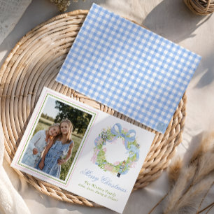 Cartes Pour Fêtes Annuelles Aquarelle Noël Casse-noisette photo