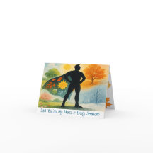 Aquarelle personnalisée sur photo Quatre saisons F