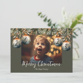 Cartes Pour Fêtes Annuelles Aquarelle photo 2023 (Debout devant)