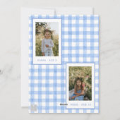 Cartes Pour Fêtes Annuelles Aquarelle Pink Bow Ribbon Sash Noël Photo (Dos)