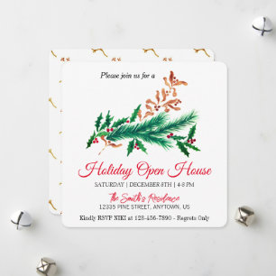 Cartes Pour Fêtes Annuelles Aquarelle sapin