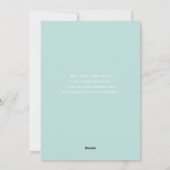 Cartes Pour Fêtes Annuelles Aquarelle Shell Joyeux anniversaire (Dos)