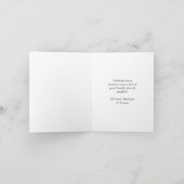 Cartes Pour Fêtes Annuelles Aquarelle Vert Ornements Arbre Joyeux Noël (Intérieur)