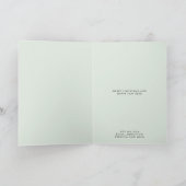 Cartes Pour Fêtes Annuelles Aquarelle Whimsical Angel Voices Lyrics Script (Intérieur)