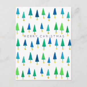 Cartes Pour Fêtes Annuelles Aquarelles Joyeux Noël