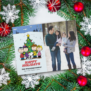 Cartes Pour Fêtes Annuelles Arachides Joyeux Noël   Ajouter votre photo et vot