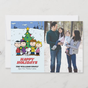 Cartes Pour Fêtes Annuelles Arachides Joyeux Noël   Ajouter votre photo et vot