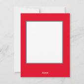 Cartes Pour Fêtes Annuelles Araignée avec rose (Dos)