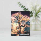 Cartes Pour Fêtes Annuelles Arbre à tempête (Debout devant)