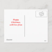 Cartes Pour Fêtes Annuelles Arbre à un arbre (Dos)