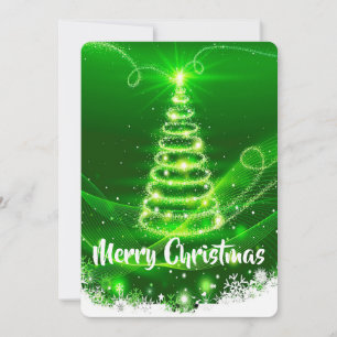 Cartes Pour Fêtes Annuelles Arbre de Noël