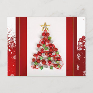 Cartes Pour Fêtes Annuelles Arbre de Noël