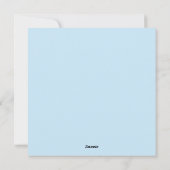 Cartes Pour Fêtes Annuelles Arbre de Noël (Dos)