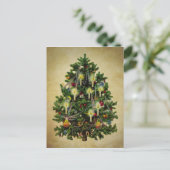 Cartes Pour Fêtes Annuelles arbre de Noël (Debout devant)