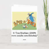 Cartes Pour Fêtes Annuelles Arbre de Noël (Dos)