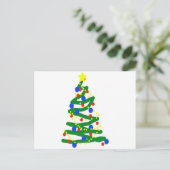Cartes Pour Fêtes Annuelles Arbre de Noël (Debout devant)