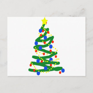 Cartes Pour Fêtes Annuelles Arbre de Noël