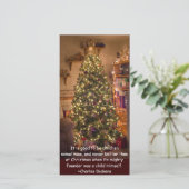 Cartes Pour Fêtes Annuelles Arbre de Noël (Debout devant)