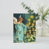 Cartes Pour Fêtes Annuelles Arbre de Noël Angel (Debout devant)