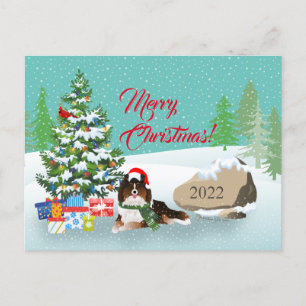 Cartes Pour Fêtes Annuelles Arbre de Noël avec Black Shelter Holiday