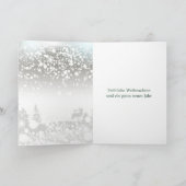 Cartes Pour Fêtes Annuelles Arbre de Noël Baubles allemand (Intérieur)