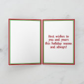 Cartes Pour Fêtes Annuelles Arbre de Noël Bonsai (Intérieur)