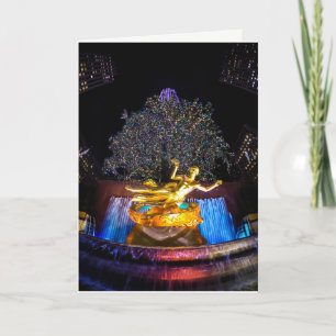 Cartes Pour Fêtes Annuelles Arbre de Noël central de Rockefeller
