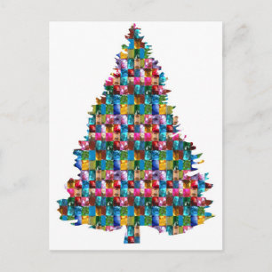 Cartes Pour Fêtes Annuelles Arbre de Noël clouté par GEMME : Joyeux Noël