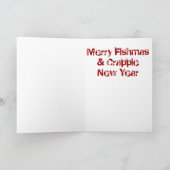 Cartes Pour Fêtes Annuelles Arbre de Noël Crappie (Intérieur)