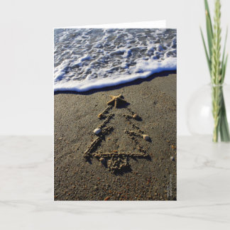 Cartes Pour Fêtes Annuelles Arbre de Noël de Beachwrite