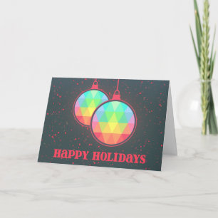 Cartes Pour Fêtes Annuelles Arbre de Noël décoratif pour de joyeuses fêtes