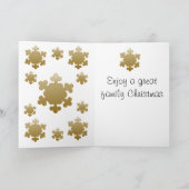 Cartes Pour Fêtes Annuelles Arbre de Noël, décoré comme un gâteau (Intérieur)