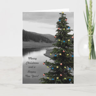 Cartes Pour Fêtes Annuelles Arbre de Noël décoré par Mountain Lake