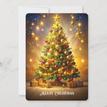 Arbre de Noël Décoré pour les Fêtes