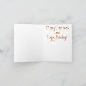 Cartes Pour Fêtes Annuelles Arbre de Noël d'hippocampe (Intérieur)