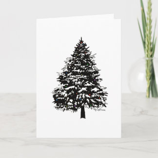 Cartes Pour Fêtes Annuelles Arbre de Noël d'O