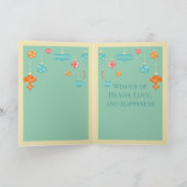 Cartes Pour Fêtes Annuelles Arbre de Noël du milieu du siècle (Intérieur)