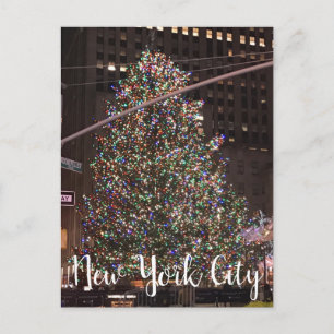 Cartes Pour Fêtes Annuelles Arbre de Noël du Rockefeller Center de New York