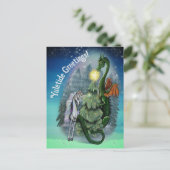 Cartes Pour Fêtes Annuelles Arbre de Noël enchanté (Debout devant)